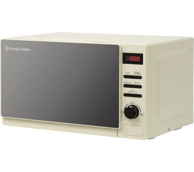 RUSSELL HOBBS RHM2082CNS Solo Microwave - Cream RUSSELL HOBBS RHM2082CNS Solo Microwave - Cream
